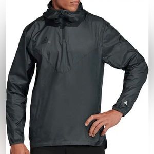 Adidas Men’s Hooded windbreaker tango jacket 1/4 zip